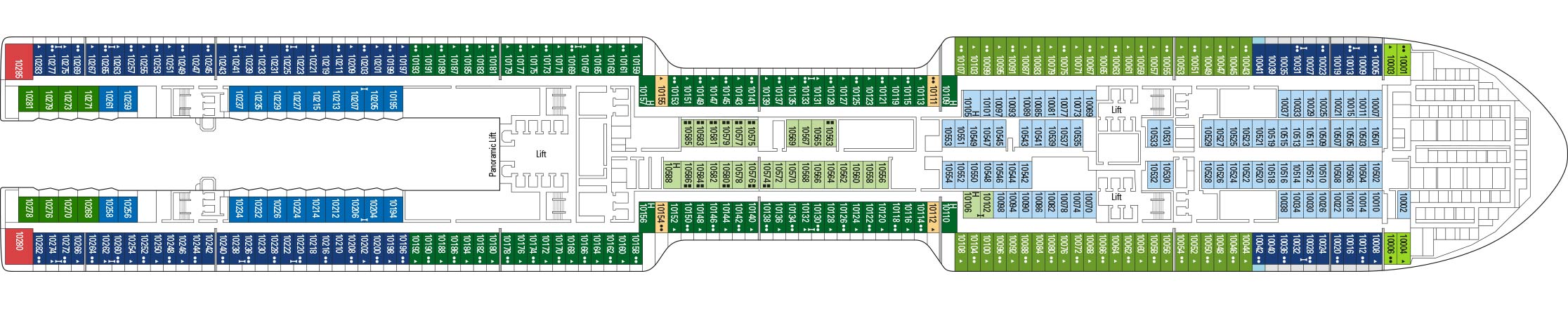 Msc World Europa Deck Plan Msc World Europa Deck Plan